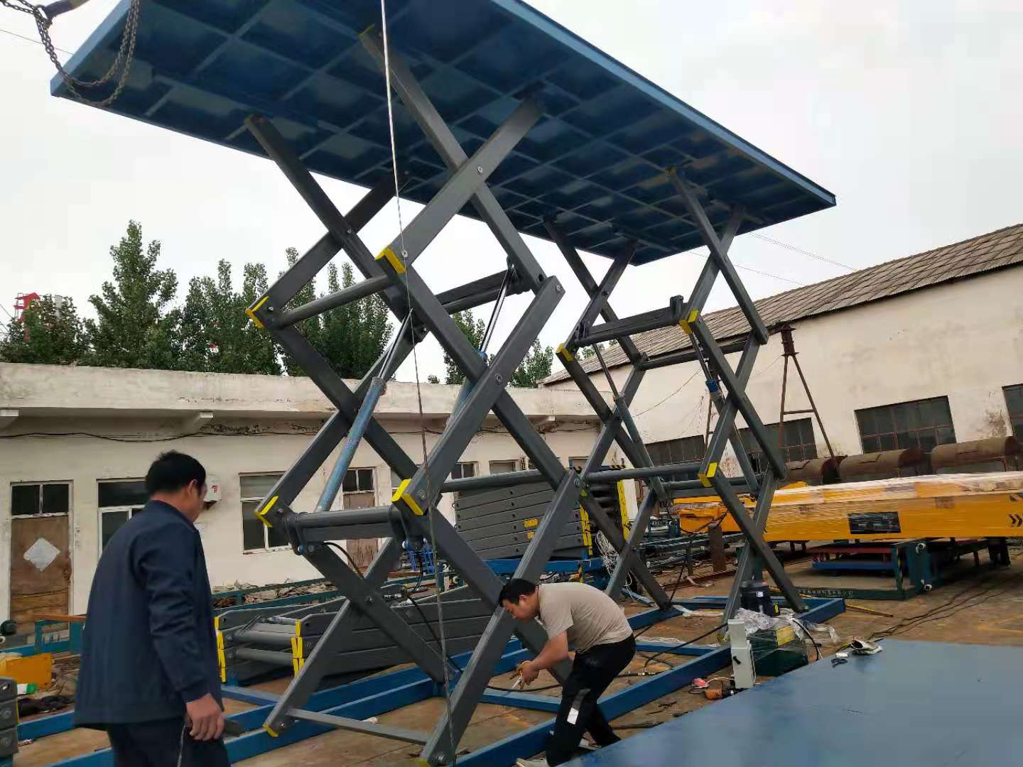 固定剪叉式液压升降作业乐竞·体育（中国）LJ官方网站